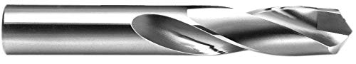 17.5 mm Karbür Uçlu Saplama Matkabı, 118° Nokta, 76mm Flüt Uzunluğu, 121mm Toplam Uzunluk, Süper Alet, ABD Yapımı,