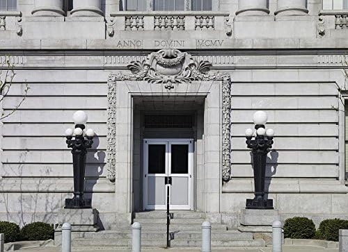 Fotoğraf: Federal Bina, Amerika Birleşik Devletleri Adliyesi, Wheeling, Batı Virginia, Highsmith, 1