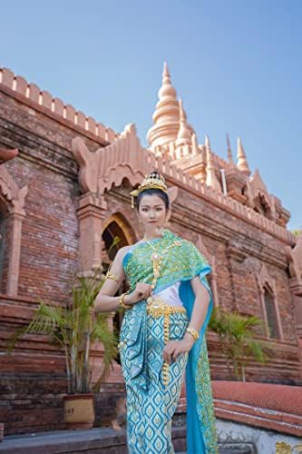 Malezya Tarzı Geleneksel Giyim Tayland Kadın Güneydoğu Festivali düğün elbisesi Seyahat Giyim