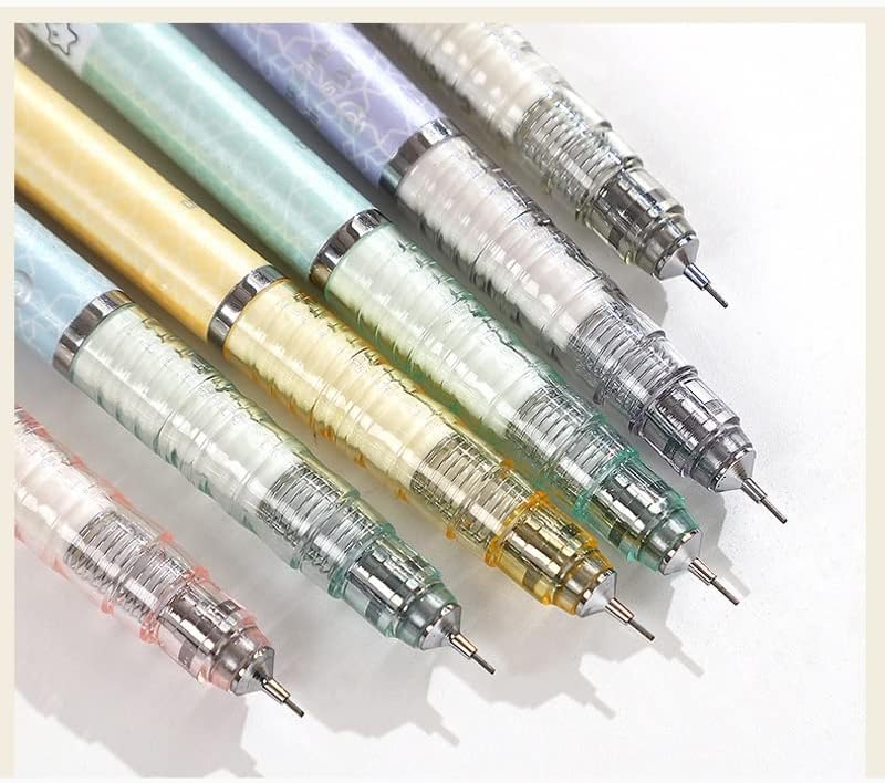 UYSVGF Düşük Merkezi Mekanik Kurşun Kalem 0.5 mm Öğrenci Çizim Otomatik Kalem Yazma Malzemeleri Kırtasiye