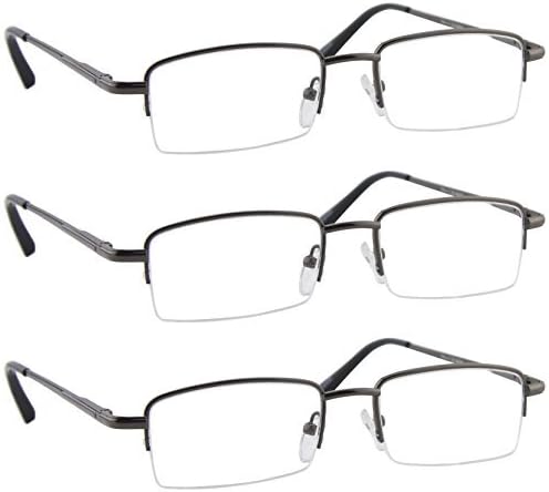 TruVision Okuyucular Moda Çok Paketi okuma gözlüğü Erkekler veya Kadınlar Konfor yaylı menteşeler F509