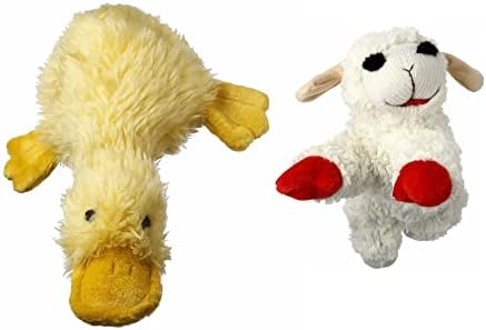 HDP Sarı Duckworth Ördek ve Beyaz Lambchop Büyük Renk: Duckworth ve Lambchop Seti