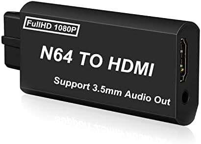 AreMe N64 HDMI Dönüştürücü Çıkışı Video Ses Adaptörü ile Uyumlu N64 / Oyun Küpü / SNES Ekran Modları