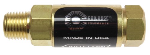 Coilhose Pneumatics 4214-100PS Sıralı Basınç Regülatörü, 100 psi'ye Önceden Ayarlanmış, 1/4 Erkek / Dişi MPT ile