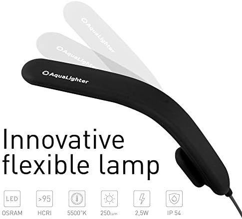 Akvaryum LED ışıkları-Tatlı su akvaryumu için yenilikçi Esnek Led ışık-Balık tankı ışığı-NanoSoft Plus Siyah