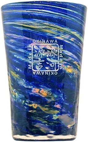 Genkawa Genkichi Kobo Bira Bardağı (Mavi), Çap 2,8 inç (7 cm), Aurora