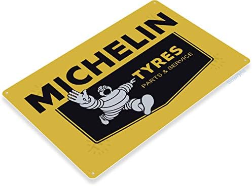 TABELA Michelin Lastikleri Lastik İşareti Retro Garaj İşareti Oto Dükkanı İşareti C776