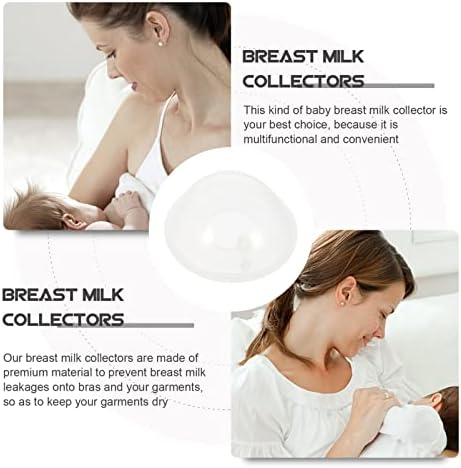 Healeved Silikon Konteynerler 2 Adet Meme Kabukları Hemşirelik Bardak Anne Sütü Tasarrufu Kullanımlık Anne Sütü Toplayıcı