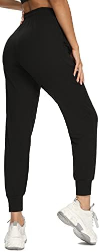 Aoliks Sweatpants Kadınlar için-Bayan Joggers Cepler ile dinlenme pantolonu Yoga Egzersiz Koşu için