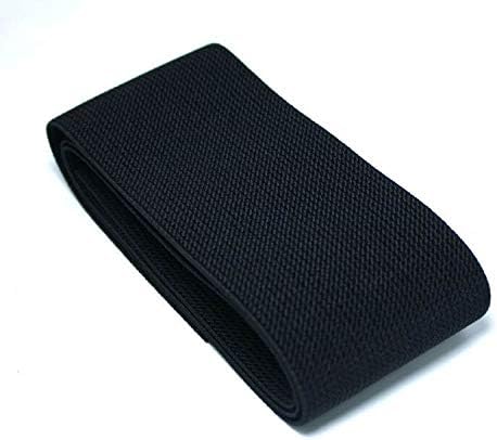 DDDCM 2-10cm Siyah Dimi Bel Elastik Bant Dikiş Giyim Aksesuarları Elastik Dekoratif Kemer / Lastik Bant (Renk: Siyah,