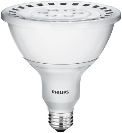 Philips 420885 18 Watt PAR38 LED Yumuşak Beyaz 2700K Geniş İç Mekan Taşkın Ampul, Kısılabilir