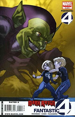 Karanlık Saltanat: Fantastik Dörtlü 4 VF; Marvel çizgi romanı / Jonathan Hickman