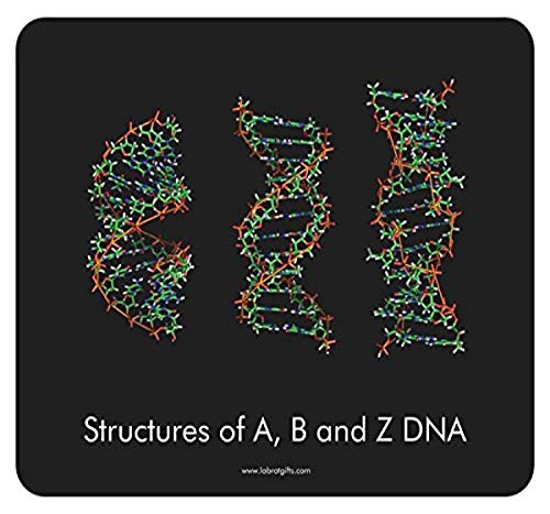 Komik Bilim A, B ve Z DNA Siyah Yapıları Mouse Pad