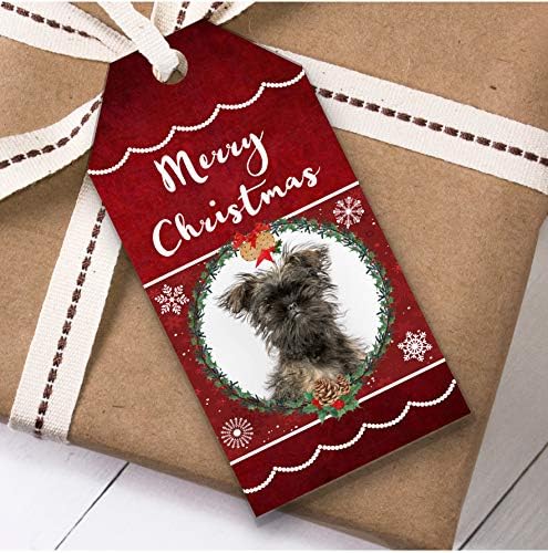 Affenpinscher Köpek Noel Hediyesi Etiketleri (Mevcut İyilik Etiketleri)