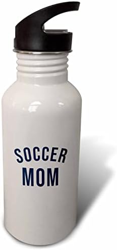 Futbol Anne İfadesinin 3dRose Görüntüsü - Su Şişeleri (wb_358250_2)