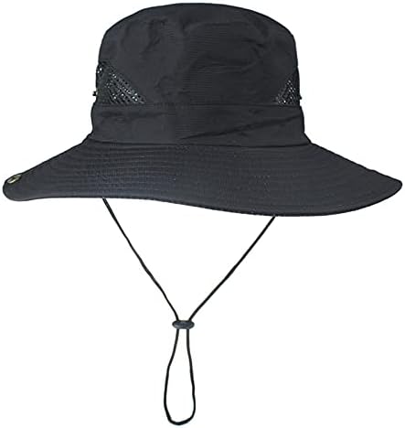 UKKD Açık Erkekler Şapkalar balıkçılık şapkası Düz Renk Geniş Ağızlı Anti-Uv Plaj Güneş kapaklar Kadın Kova şapka