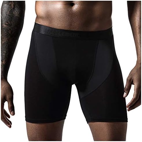 Bmısegm baksır şort Erkekler İçin Paketi Kurutma Nefes Uzun Düz Seksi erkek iç çamaşırı Pantolon Elastik Spor Hızlı