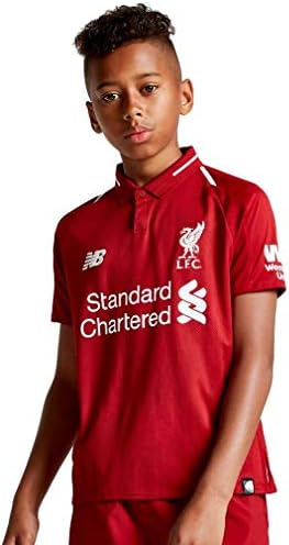 Yeni Denge Liverpool Ev Futbolu Kısa Kollu Gençlik Forması 2018-19 (YS)