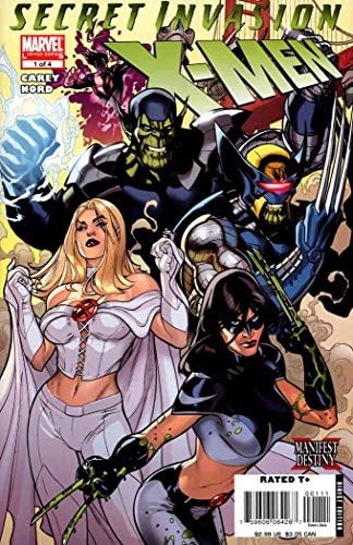 Gizli İstila: X-Men 1 VF; Marvel çizgi romanı / Mike Carey-Terry Dodson