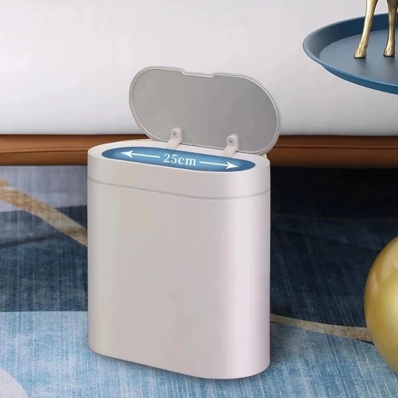 n / a akıllı sensörlü çöp kovası Can mutfak çöp tenekesi banyo ışık aile oturma odası çöp kutusu (Renk: C, Boyut: