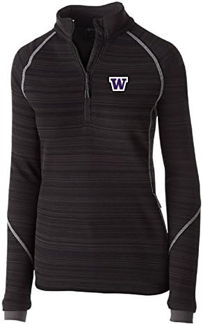 Ouray Sportswear NCAA Iowa Hawkeyes Kadın Sapma Kazak Ceket, X-Large, Siyah