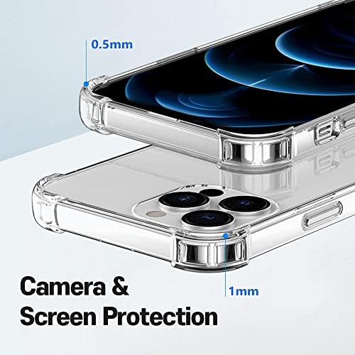 ROTON Samsung Galaxy S21 Durumda, Ekran ve Kamera koruma kapağı, Darbeye Dayanıklı Koruyucu Tampon, İnce Hafif ve