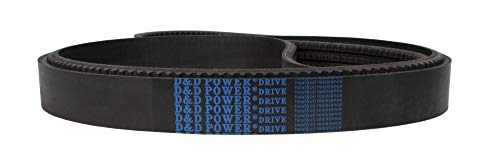 D & D PowerDrive 3 / BX74 Dişli Bantlı V Kayışı, Kauçuk
