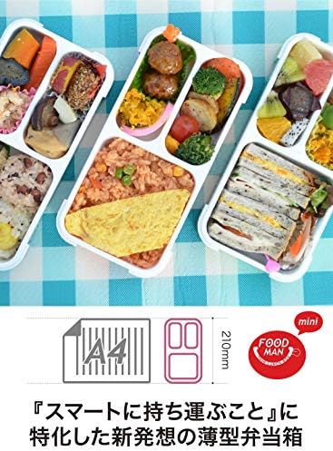CB Japan DSK Food Man Öğle Yemeği Kutusu, Gök Mavisi, İnce, 13,5 fl oz (400 ml)