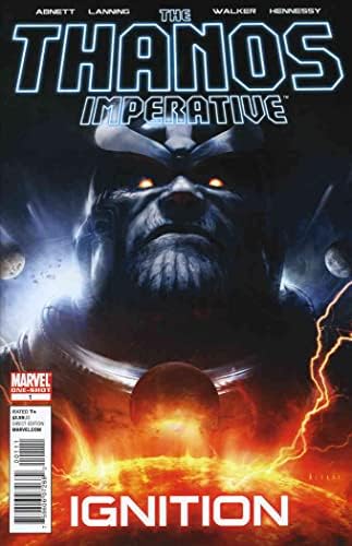 Thanos Zorunluluğu: Ateşleme 1 VF / NM; Marvel çizgi romanı / Abnett Lanning
