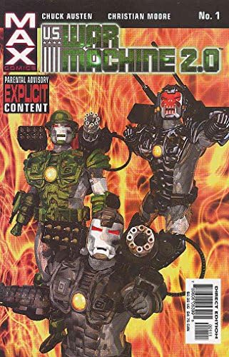 ABD Savaş Makinesi 2.01 VF; Marvel çizgi romanı / MAX Chuck Austen
