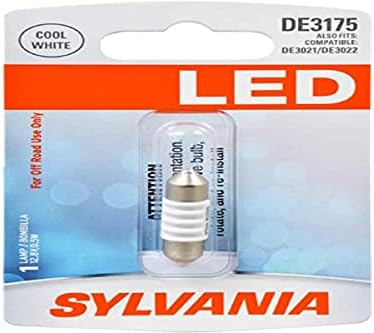SYLVANİA-DE3175 31mm Festoon LED Beyaz Mini Ampul-Parlak LED Ampul, iç aydınlatma için İdeal-Harita, Kubbe, Kargo