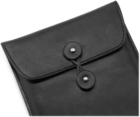 Pocketbook Touch HD 3 ile Uyumlu BoxWave Kılıfı (BoxWave Kılıfı) - Nero Deri Zarf, Pocketbook Touch HD 3 için Deri