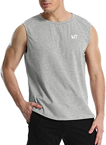 NİTAGUT erkek Tankı Üstleri Rahat Klasik kolsuz üstler Egzersiz Vücut Geliştirme Kas T-Shirt