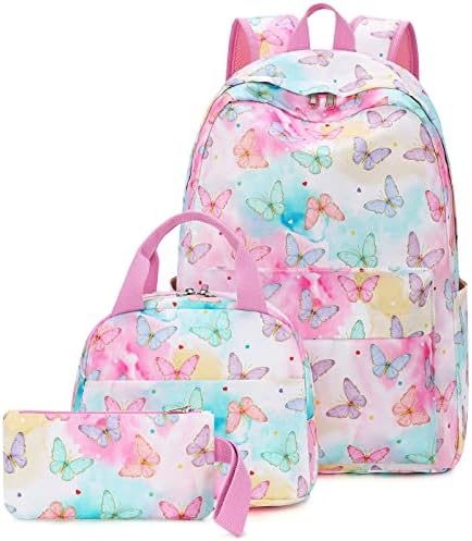 LEDAOU çocuklar için sırt çantası Kız Erkek Okul Çantaları Genç Okul Çantalarını Seti okul sırt çantası yemek kabı