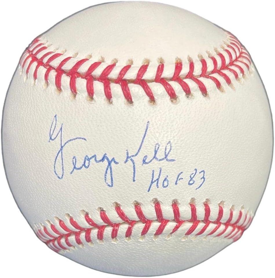 George Kell İmzalı Resmi Beyzbol Birinci Ligi (JSA) - İmzalı Beyzbol Topları