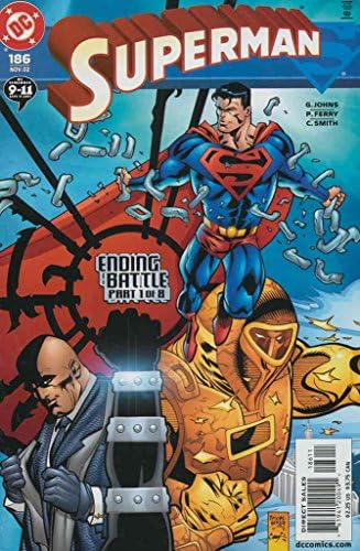 Süpermen (2. Seri) 186 VF / NM; DC çizgi roman