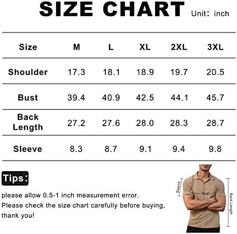 Zando Slim Fit POLO GÖMLEK Erkekler için Kas T Shirt Streç golf tişörtü Kısa Kollu Gömlek Casual Kuru Fit polo gömlekler