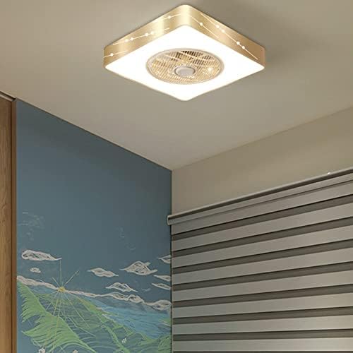CATA-MEDİCA Fan ışık kapalı Ultra Sessiz Fan Ev yatak Odası için Geleneksel Gömme Montajlı 46W LED aydınlatma ve Tavan