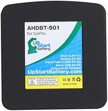 AHDBT-901 Şarj Cihazı Değiştirme GoPro AHDBT - 901 Kamera ile Uyumlu SPBL1B Tamamen Kodu Çözülmüş Şarj Cihazı