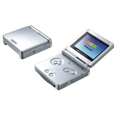 Nintendo Game Boy Advance SP Konsolu-Gümüş (Yenilendi)