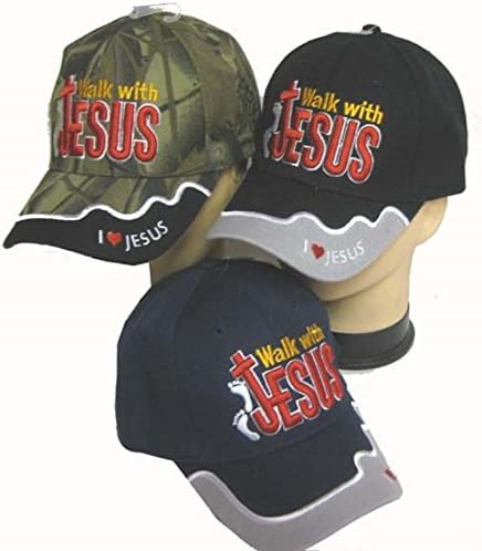 AES Yürüyüş İsa Hıristiyan Mesih Kamuflaj Camo İşlemeli Kap Şapka 823