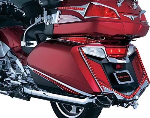 Kuryakyn 3232 Motosiklet Aydınlatma Aksesuarı: 2012-17 Honda Gold Wing GL1800 & F6B Motosikletler için Kırmızı Lensli