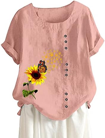 Moda Kolsuz Kare Boyun Gevşek Fit Tişörtü Çizgili Moda Casual Gömlek Kadınlar için Yaz Hafif