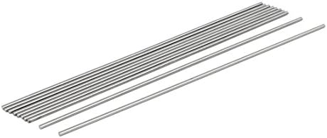 Aexit 2.5 mm Dia Yönlendirici Parçaları ve Aksesuarları 200mm Uzunluk HSS Yuvarlak Mil Çubuk Bar Torna Araçları Pens
