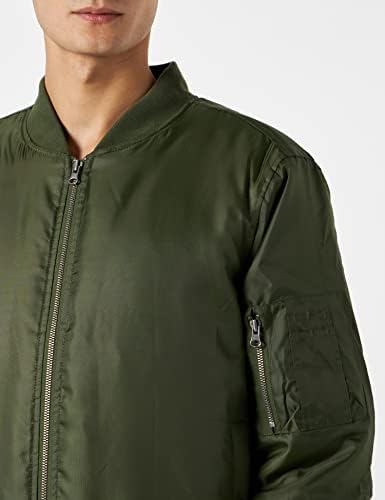 KLİK Unisex Yetişkin Bombacı Ceket (L) (Ordu Yeşili)