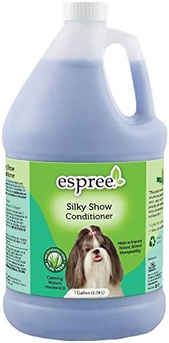 Köpekler ve Kediler için Espree Silky Show Saç Kremi-İnanılmaz Parlaklık, Parlaklık ve Kolay Taramaya Sahip Tüyler