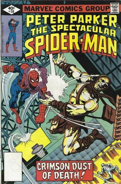 Muhteşem Örümcek Adam, 30A VF ; Marvel çizgi romanı / Whitman Baskısı Leş