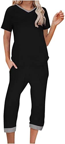 Capri Düz Bacak Düz Setleri Bayan Sonbahar Yaz Grafik Pantolon Setleri Bayanlar 2023 Giyim Moda GX