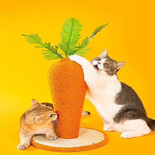 GRETD Kedi Scratcher Kediler Ağacı Kulesi Tırmalama Kediler Ağacı Sevimli Havuç Kediler Tırmanma Sonrası Komik Kediler
