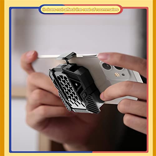 FZZDP taşınabilir cep telefonu radyatör soğutma fanı durumda oyun soğutucu cep telefonu serin ısı emici (Renk : E,